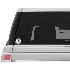 Maltese Sticker Vinyl Decal for Auto Cars Trucks Windshield or Laptop
