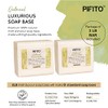 Pifito - Base de jabón de glicerina vegetal natural para