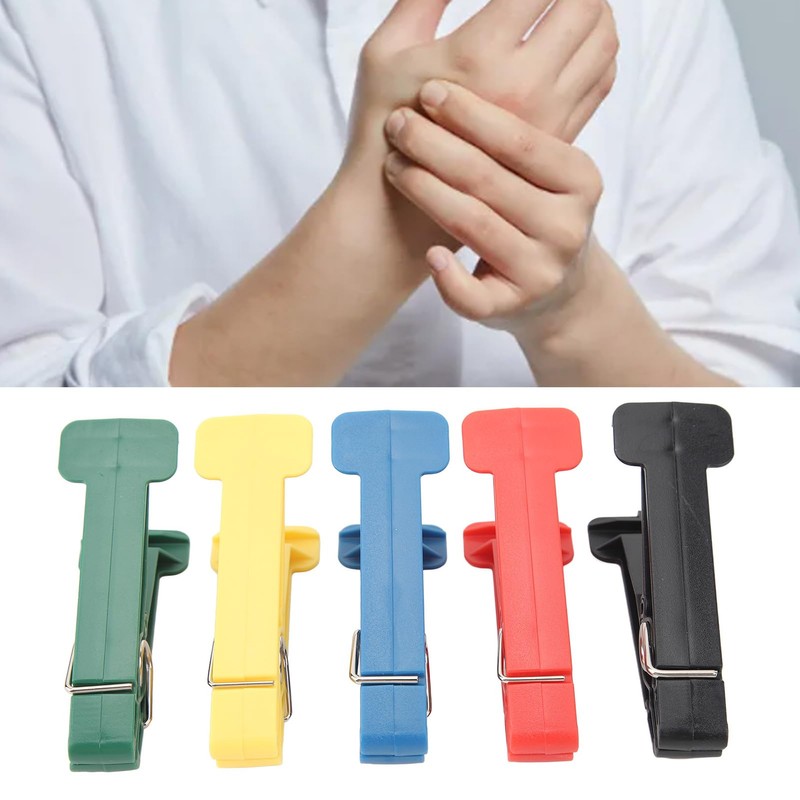 Graduated Pinch Pin Exerciser, Various Strength Levels, Rehab Pinch Clips,