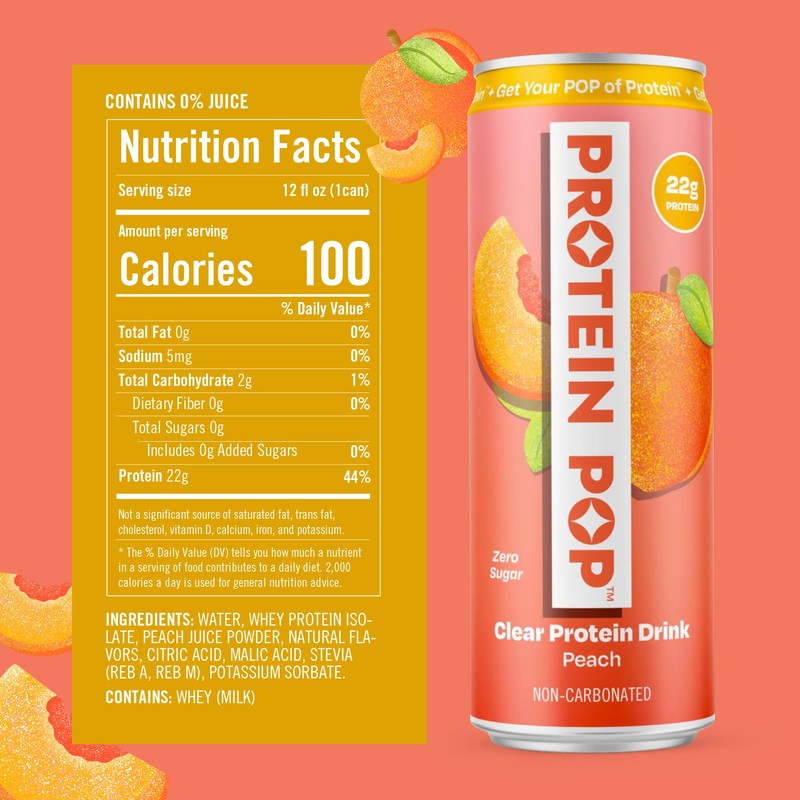 Protein Pop - Ready to Drink Clear Protein Shakes |