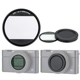 JJC L39 1.9mm Ultra Slim Multi-Coated UV Filter for Sony RX100 V RX100 VI RX100 VII and Canon G7X Mark II G7X Mark III, 19 Layers MC Coated, 99.5% 9HD Hardness, Water Oil Scratch Resistant