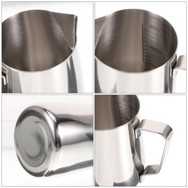 Healifty Beeswax Pouring Pot Candle Making Pouring Pot Wax Melting Pot Pouring Spout Stainless Steel Candle Making Pitcher Wax Pot