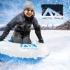 Arctic Trails Single Person Inflatable Snow Sled – Heavy Duty