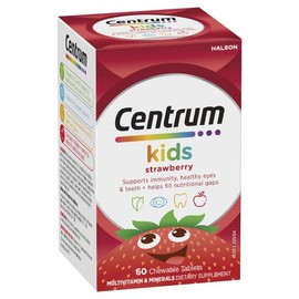 Centrum Buy Centrum For Kids Strawberry 60 Chewable Tablets Online