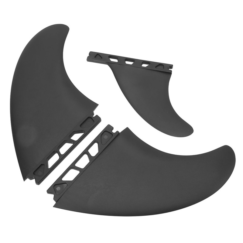3PCS Surf Fin Set Flexible Stable Lightweight Durable PVC Surfboard