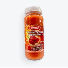 Soogrim's Trinidad Scorpion Pepper Sauce 12oz