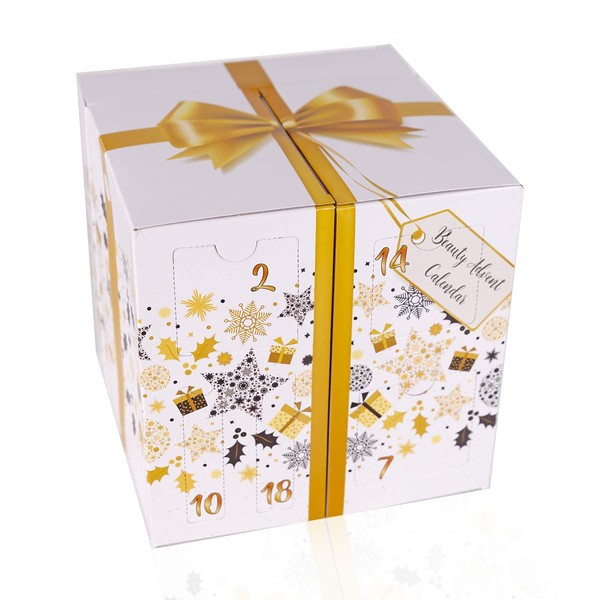 Beauty-Adventskalender Schminke mit 24 Make-up Kleinigkeiten für perfektes Styling im