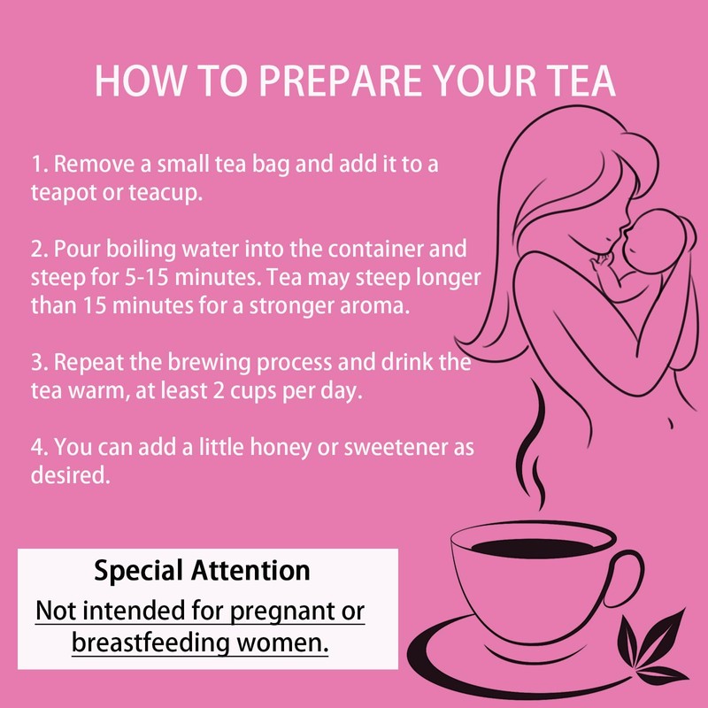 Fertile Mama Tea - Organic Fertility Tea for Women, 4.23oz/30