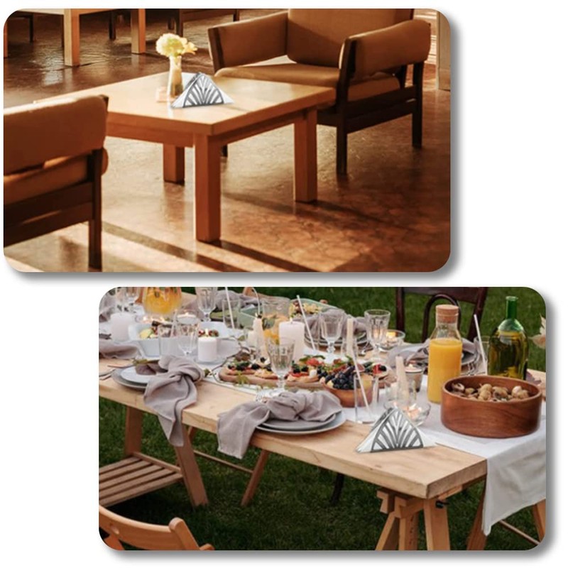 Napkin Holder Creative Serviette Holder Decorative Napkin Organizer Stand ​for