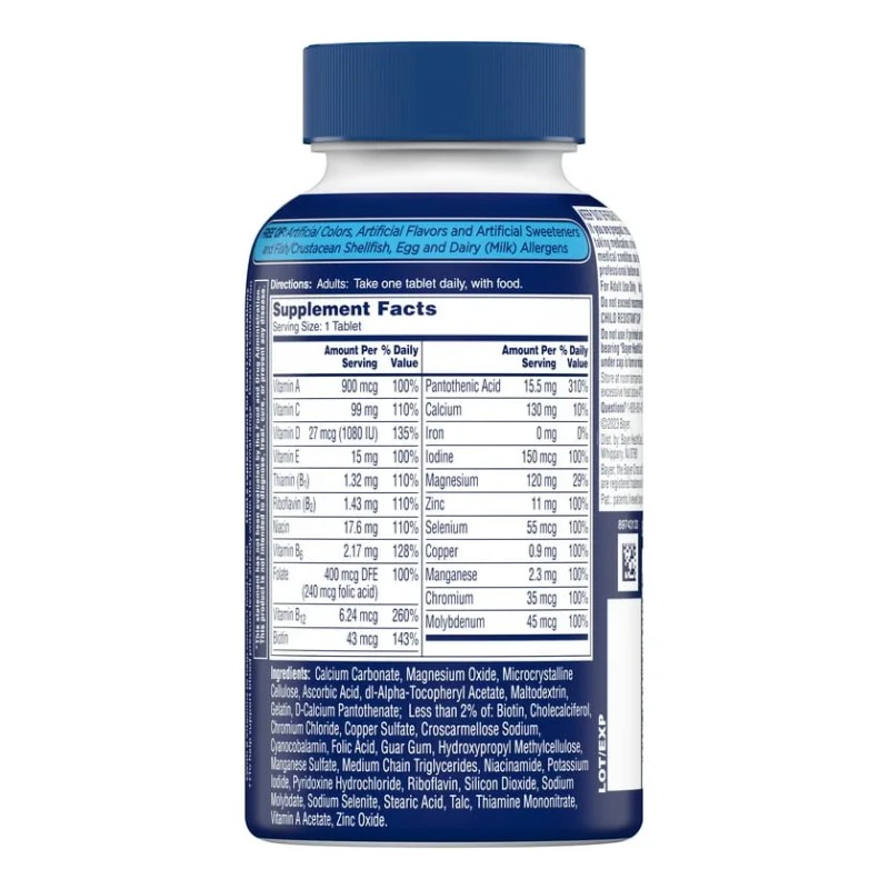 One Day Men Suplemento Multivitamínico Multimineral Hombres 200 Tabletas