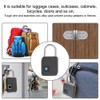 FipiLock Smart Fingerprint Padlock Anti theft Warehouse Dormitory Door Padlock(Gold)