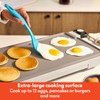 bella 10" x 20" Electric Griddle with Warming Tray, EverGood™