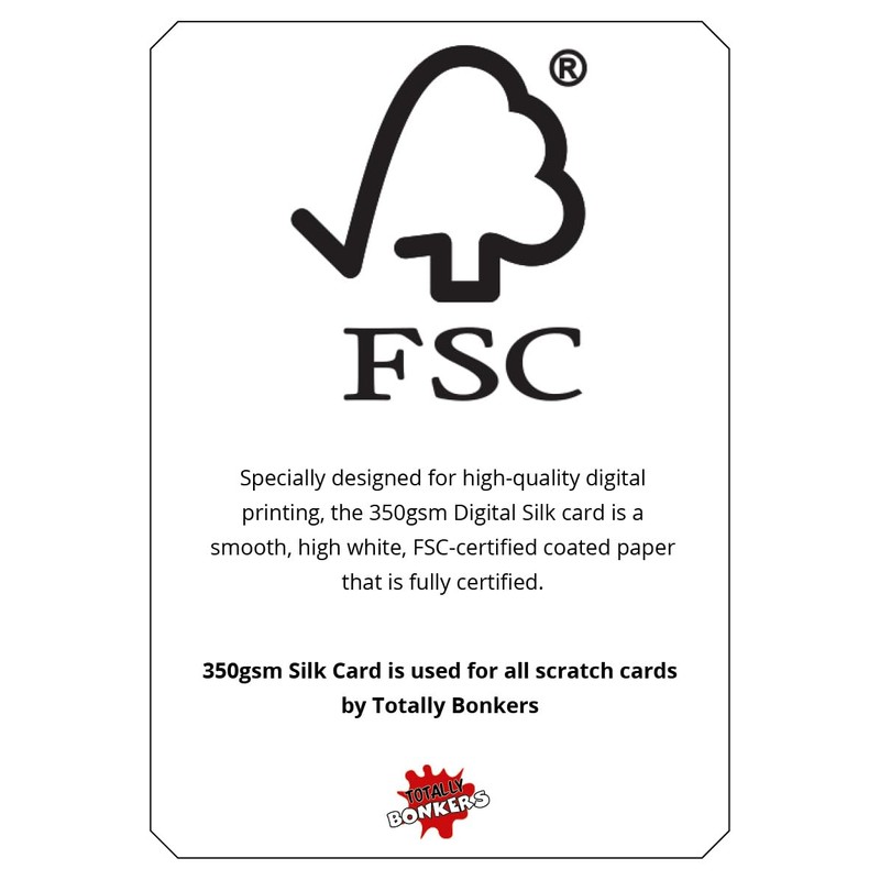 Totally Bonkers - Football Womens Super League Fundraising Scratch Cards
