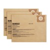 3 Pack DEWALT Dust Bag DXVA19-4102, for 12-16 Gallon Wet/Dry
