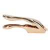 Garlic Press Gold Color Aluminium Alloy Dolphin Style Teeth Design