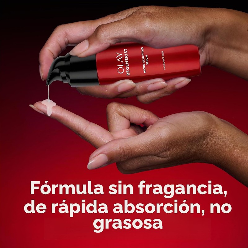 Olay Regenerist Micro-Sculpting Facial Serum Fragrance Free 1.7 Fl Oz