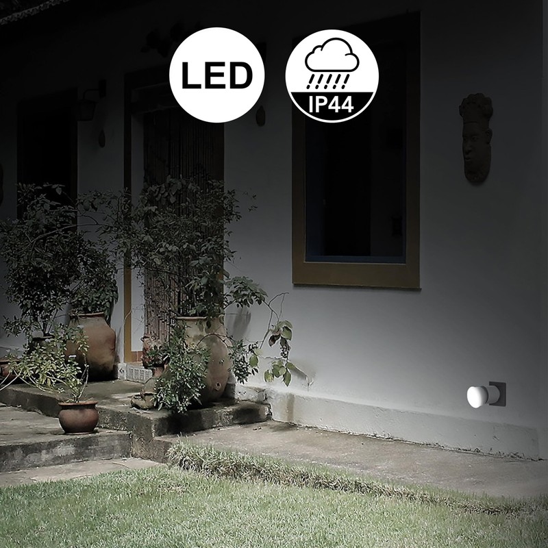 Electraline 58047 IP44 LED Spotlight with 4 Adjustable Brightness Levels