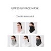 Cooling Balaclava Face Mask UPF 50 Sun Protection Breathable Neck