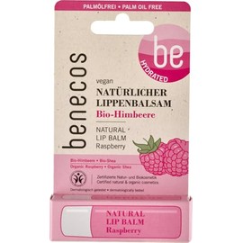 benecos Lip Balm Raspberry (Pack of 2)
