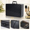 Udorich Portable Makeup Case with LED Mirror and Adjustable Lighting,