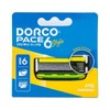 Dorco Face 6 style 6-blade razor blades 4 pieces / 도루코 페이스 6 스타일 6중날 면도날 4개