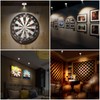 LUXSWAY Battery Operated LED Spotlights Indoor,Accent Lights with Dimmable,12 Color
