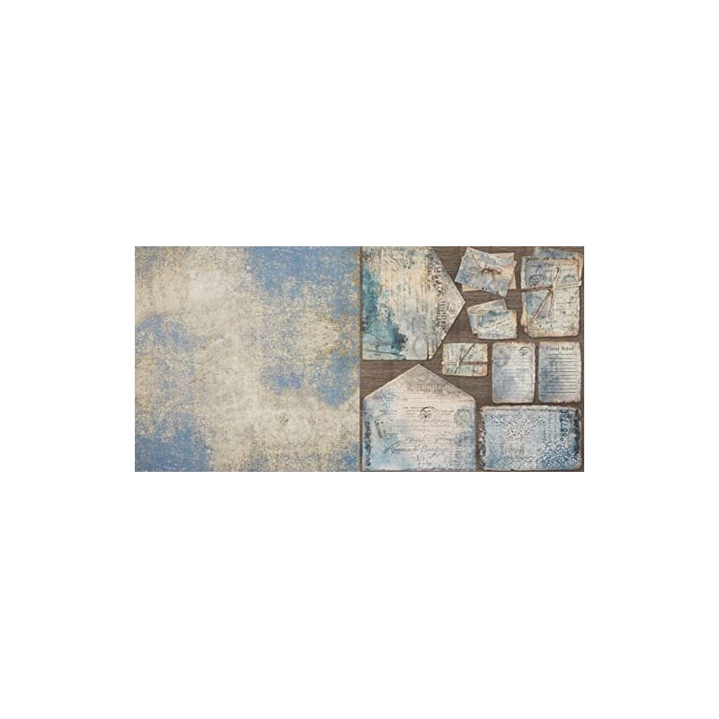 Stamperia Blocco Carta Scrap Double Face 10 Fogli, 5 (12"x12")