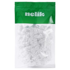 Nelic disposable vinyl ear caps 200p, 1 piece, transparent / 넬릭 1회용 비닐 이어캡 200p, 1개, 투명