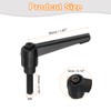 sourcing map 2Pcs M6 x 20mm Adjustable Knobs Handle Male