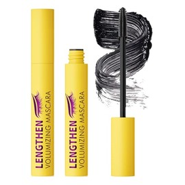 Bubble Mascara – Lightweight Volumizing Mascara for Fluffy, Lifted Lashes – Smudge-Proof, Jet Black Formula for Bold Curl, Lash Separation & Long-Last