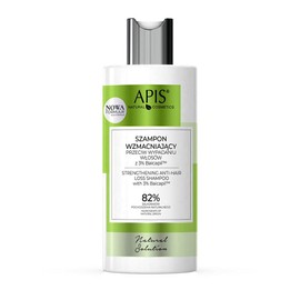 Apis Natural Solution Strengthening Shampoo Against Hair Loss Baicapil 3% Keracin Caffeine For Women For Men Volume 300 ml