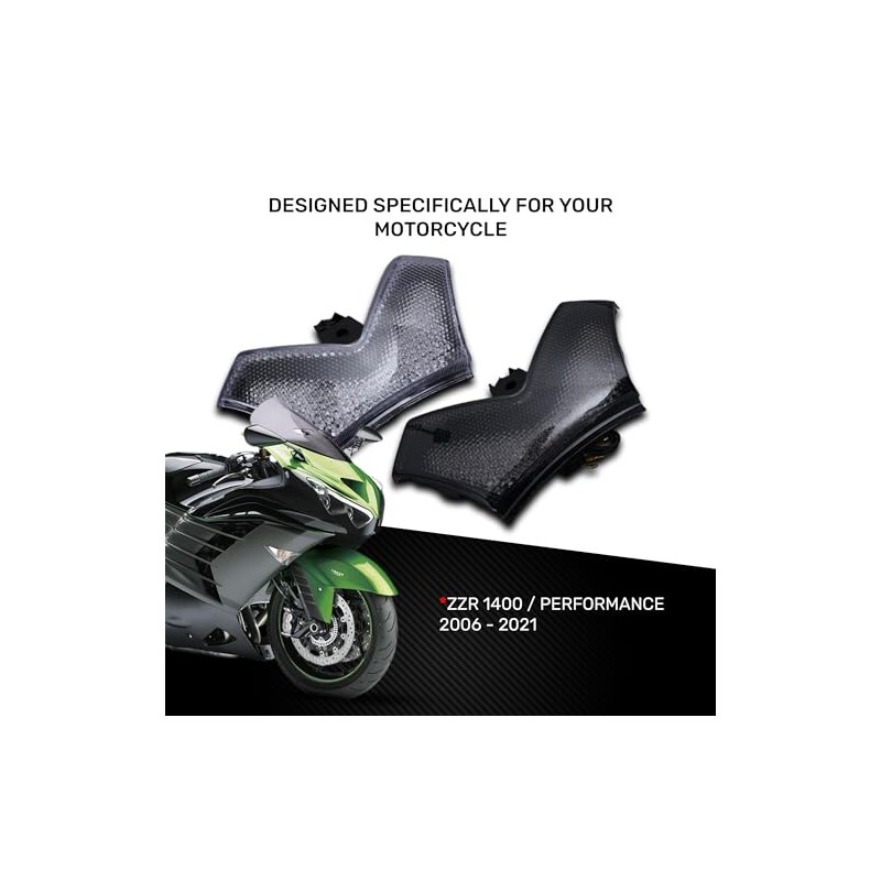 aVDB -moto LED Brake Light/Rear Light Compatible with Kawasaki ZZR
