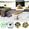 My-goodbuy24 Crispbread Box Crispbread Box with Lid - Bread Box