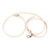 Leather Bag Strap 41.33 to 48.03in Adjustable 0.35in Wide Replacement