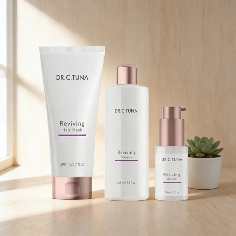 Kit Capilar Tuna Reviving Shampoo Mascarilla Aceite