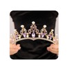 Rannyrena Baroque Pearl Crystal Wedding Tiaras and Crowns for Women
