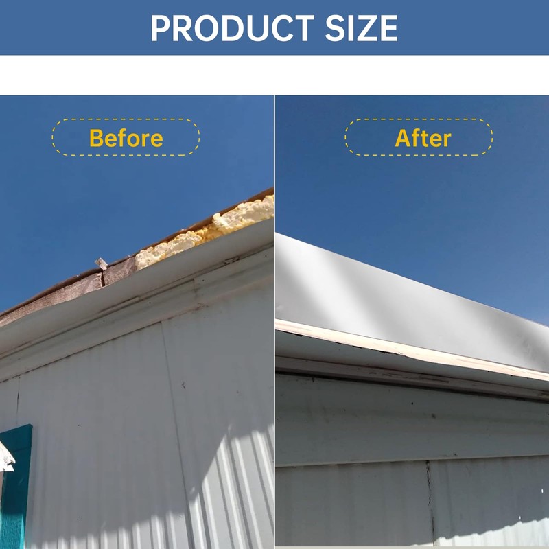 4 in x 50 ft Aluminum Flashing Roll - Roofing