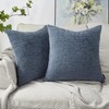 Booque Valley Dusty Blue Pillow Covers Set of 2 Soft