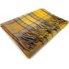 Tartan Knee Travel Rug Blanket Wool (Buchanan Natural)