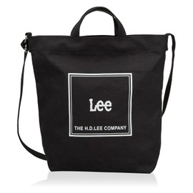 Elf 320-1351 2-Way Tote Medium Size Canvas, Lightweight, Large Capacity, For School, Work, Leisure Town, Black