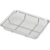 Yoshikawa Shallow Angle Colander Silver 18-Piece 18-8 Stainless Steel Mizulead