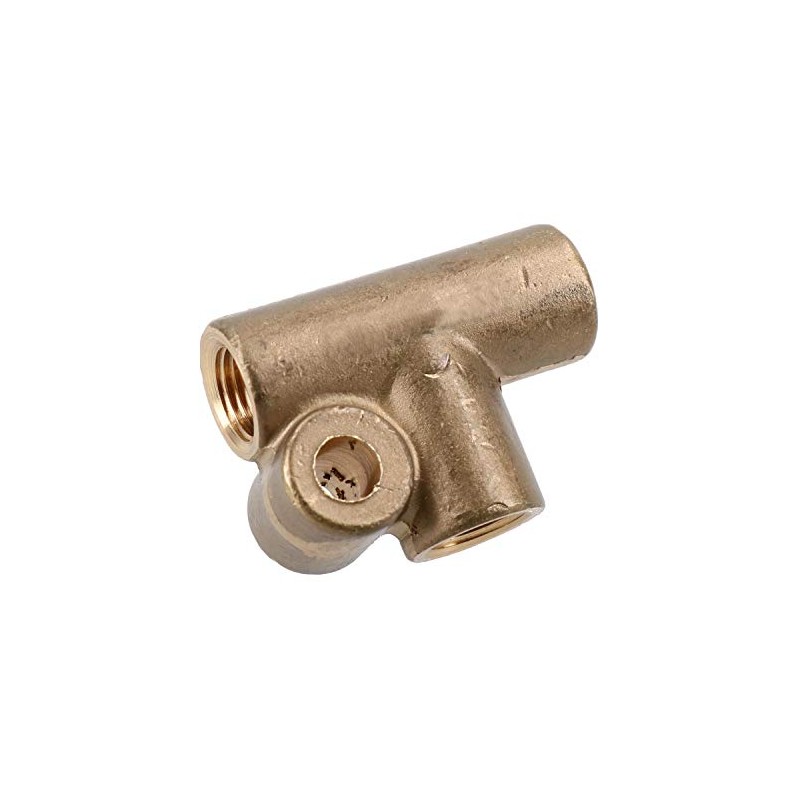 AB Tools Brass Brake Pipe Fitting 4 Way Adaptor M10