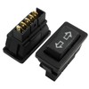 Unlorspy 2Pcs 5 Pin Car Power Window Switch 12V 20A