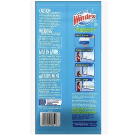 Windex Outdoor Refill Cleaning Pads Streak Free Shine 2 Count