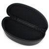 Tacy Case Sunglasses Case Black Hard Zipper EVA LM-7003-2