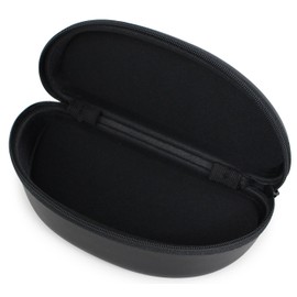 Tacy Case Sunglasses Case Black Hard Zipper EVA LM-7003-2