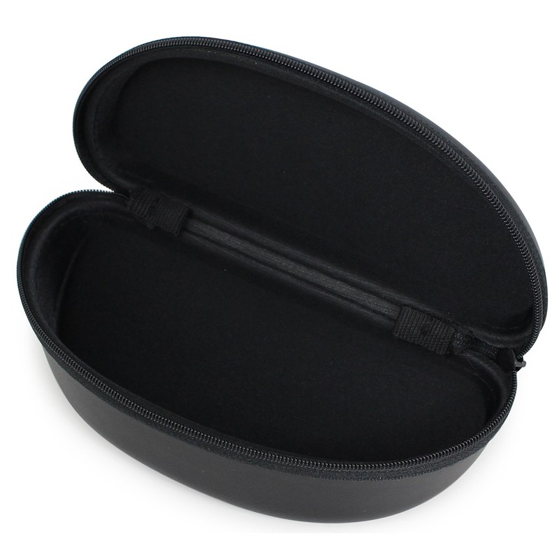Tacy Case Sunglasses Case Black Hard Zipper EVA LM-7003-2
