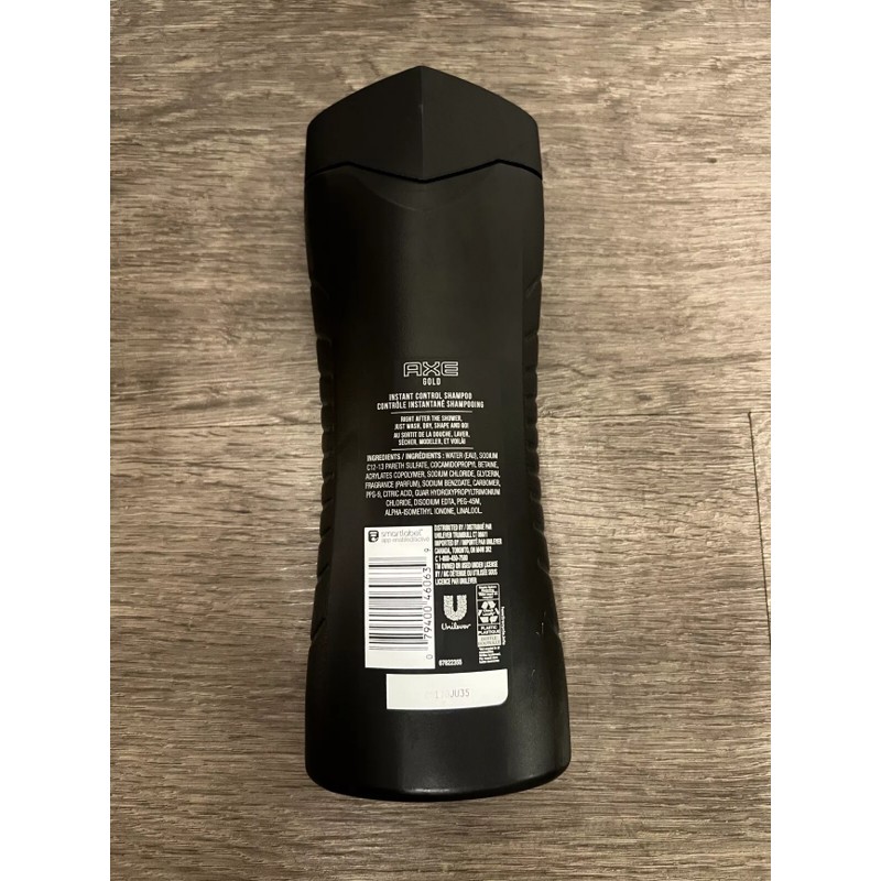 Axe Hair Gold Clean & Styled Instant Control Shampoo 16oz,
