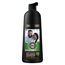 Barber Shop Aid Hair Colour Shampoo Natural Black 6.7 Fl Oz (Pack of 1)