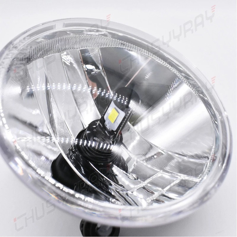 CHUSYYRAY For 2007-2009 Ford Mustang Shelby GT500 Fog lights Bumper